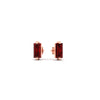 Load image into Gallery viewer, single-baguette-stud-ruby-earring-in-rose-gold-fdear11011grudrangle3-nl-rg.jpg?v=1771394802