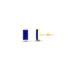 Load image into Gallery viewer, single-baguette-stud-sapphire-earring-in-yellow-gold-fdear11011gsablangle2-nl-yg.jpg?v=1771394802