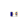 Load image into Gallery viewer, single-baguette-stud-sapphire-earring-in-yellow-gold-fdear11011gsablangle4-nl-yg.jpg?v=1771394802