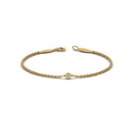 Load image into Gallery viewer, single-diamond-chain-bracelet-in-14k-yellow-gold-fdbr651576-nl-yg