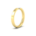 Load image into Gallery viewer, single-emerald-diamond-mens-wedding-band-in-yellow-gold-FD11266EMBANGLE2-NL-YG