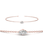 Load image into Gallery viewer, single-marquise-diamond-chain-bracelet-in-FDBRC11021-NL-RG