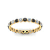 Load image into Gallery viewer, 0.75 Ct Round Cut Common Prong Diamond Eternity Band