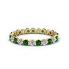 Load image into Gallery viewer, 0.75 Ct Round Cut Common Prong Diamond Eternity Band
