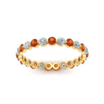 Load image into Gallery viewer, 0.75 Ct Round Cut Common Prong Diamond Eternity Band