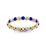 Load image into Gallery viewer, 0.75 Ct Round Cut Common Prong Diamond Eternity Band