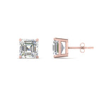 Load image into Gallery viewer, Asscher Cut Diamond Stud Earring