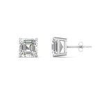 Load image into Gallery viewer, Asscher Cut Diamond Stud Earring