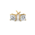 Load image into Gallery viewer, Asscher Cut Diamond Stud Earring
