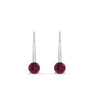 Load image into Gallery viewer, small-round-pink-sapphire-studs-lever-back-earring-in-white-gold-FD-EAR9225ROGSADRPI-0.50CT-NL-WG
