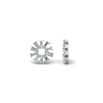 Load image into Gallery viewer, snowflake-shape-baguette-ear-jackets-for-1-carat-stud-in-white-gold-fdear11508angle4-1.00ct-nl-wg