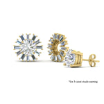 Load image into Gallery viewer, snowflake-shape-baguette-ear-jackets-for-3-carat-stud-in-yellow-gold-fdear11508angle3-3.00ct-nl-yg-lg1