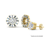 Load image into Gallery viewer, snowflake-shape-baguette-ear-jackets-for-3-carat-stud-in-yellow-gold-fdear11508angle3-3.00ct-nl-yg