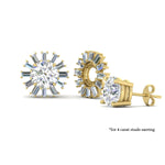 Load image into Gallery viewer, snowflake-shape-baguette-ear-jackets-for-4-carat-stud-in-yellow-gold-fdear11508angle3-4.00ct-nl-yg-lg1