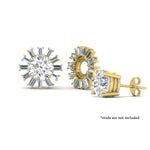 Load image into Gallery viewer, snowflake-shape-baguette-ear-jackets-for-4-carat-stud-in-yellow-gold-fdear11508angle3-4.00ct-nl-yg
