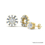 Load image into Gallery viewer, snowflake-shape-baguette-ear-jackets-in-yellow-gold-fdear11508angle1-nl-yg.jpg