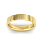 Load image into Gallery viewer, solid-gold-vertical-ribbed-band-ring-in-yellow-gold-fdm11694bangle5-nl-yg.jpg?v=1776933513
