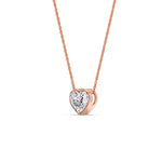 Load image into Gallery viewer, Solitaire Bezel Heart Shape Pendant