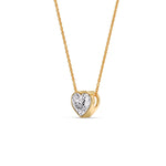 Load image into Gallery viewer, Solitaire Bezel Heart Shape Pendant