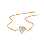 Load image into Gallery viewer, Solitaire Bezel Heart Shape Pendant