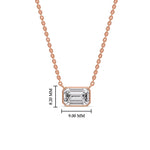 Load image into Gallery viewer, solitaire-emerald-cut-diamond-pendant-in-rose-gold-fdpd10538emangle1-1-50ct-nl-rg-hw_f7d3f4de-5362-4cef-b512-2d993a7d8c82