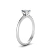 Load image into Gallery viewer, Asscher Cut Solitaire Knife Edge Engagement Ring