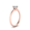 Load image into Gallery viewer, Cushion Cut Solitaire Knife Edge Engagement Ring