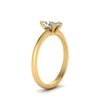 Load image into Gallery viewer, Marquise Cut Solitaire Knife Edge Engagement Ring
