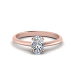 Load image into Gallery viewer, Solitaire Knife Edge Engagement Ring
