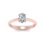Load image into Gallery viewer, Solitaire Knife Edge Engagement Ring