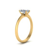 Load image into Gallery viewer, Radiant Cut Solitaire Knife Edge Engagement Ring