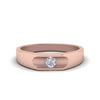 Load image into Gallery viewer, solitaire-mens-wedding-engagement-band-in-14K-rose-gold-FDMR233-NL-RG.jpg