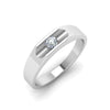 Load image into Gallery viewer, solitaire-mens-wedding-engagement-band-in-14K-white-gold-FDMR233ANGLE2-NL-WG.jpg