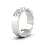 Load image into Gallery viewer, sparkle-two-line-1-ct-diamond-wedding-band-in-white-gold-FD11382BANGLE2-1.00CT-NL-WG-HW