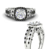 Load image into Gallery viewer, square-filigree-split-black-diamond-engagement-ring-in-white-gold-fdenr1109gblackangle3-nl-wg.jpg