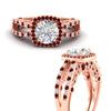 Load image into Gallery viewer, square-filigree-split-ruby-engagement-ring-in-rose-gold-fdenr1109grudrangle3-nl-rg.jpg