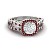 Load image into Gallery viewer, square-filigree-split-ruby-engagement-ring-in-white-gold-fdenr1109grudrsleep-nl-wg.jpg