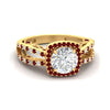 Load image into Gallery viewer, square-filigree-split-ruby-engagement-ring-in-yellow-gold-fdenr1109grudrsleep-nl-yg.jpg