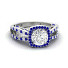 Load image into Gallery viewer, square-filigree-split-sapphire-engagement-ring-in-white-gold-fdenr1109gsablsleep-nl-wg.jpg