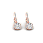 Load image into Gallery viewer, square-halo-2-ct-lever-back-earring-in-rose-gold-FDEAR-11235CU-2.00CT-NL-RG.jpg