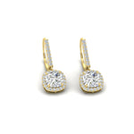 Load image into Gallery viewer, square-halo-2-ct-lever-back-earring-in-yellow-gold-FDEAR-11235CU-2.00CT-NL-YG.jpg