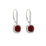 Load image into Gallery viewer, square-halo-2-ct-lever-back-ruby-earring-in-white-gold-FDEAR-11235CUGRUDR-2.00CT-NL-WG.jpg
