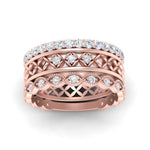 Load image into Gallery viewer, stackable-classic-bands-with-diamonds-in-rose-gold-FD10162-NL-RG.jpg