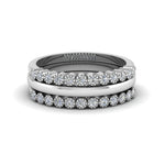 Load image into Gallery viewer, stackable-diamond-milgrain-women-wedding-ring-bands-in-950-Platinum-FD8131B-NL-WG.jpg