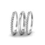 Load image into Gallery viewer, stackable-diamond-milgrain-women-wedding-ring-bands-in-950-Platinum-FD8131B-NL-WG.jpg