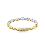 Load image into Gallery viewer, stackable-marquise-diamond-band-in-yellow-gold-FDEWB8868MQANGLE5-2.00CT-NL-YG