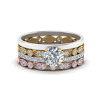 Load image into Gallery viewer, stacked-engagement-ring-and-wedding-band-in-FD9429ANGLE2-NL-RG