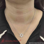 Load image into Gallery viewer, star-of-david-delicate-diamond-pendant-in-fdpd10836-fancy-1-wg