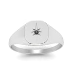 Load image into Gallery viewer, Starburst Signet Ring For Men