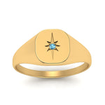 Load image into Gallery viewer, Starburst Signet Ring For Men